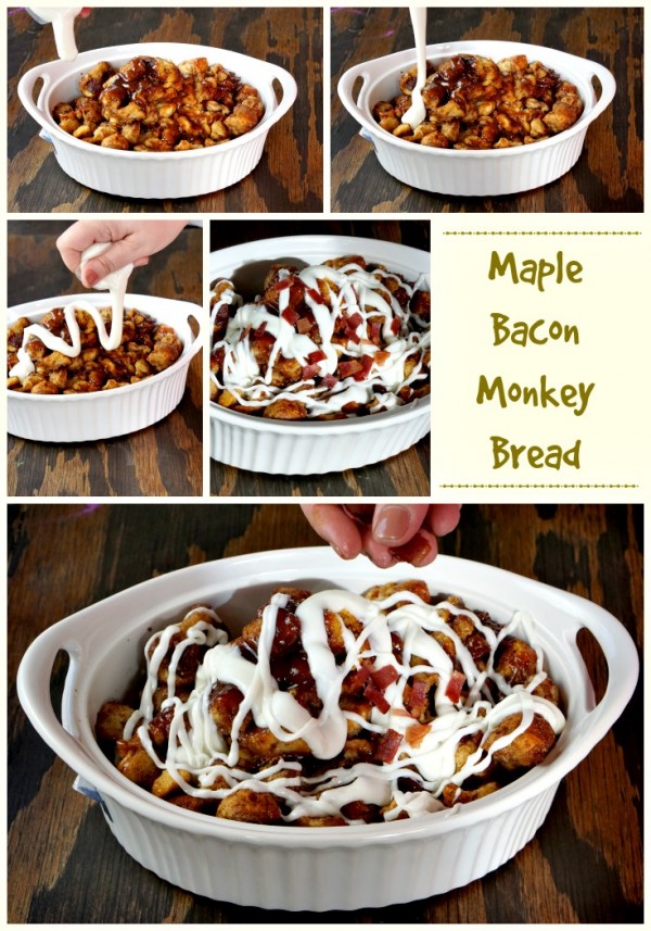 Monkey Bread with Maple Bacon Recipe